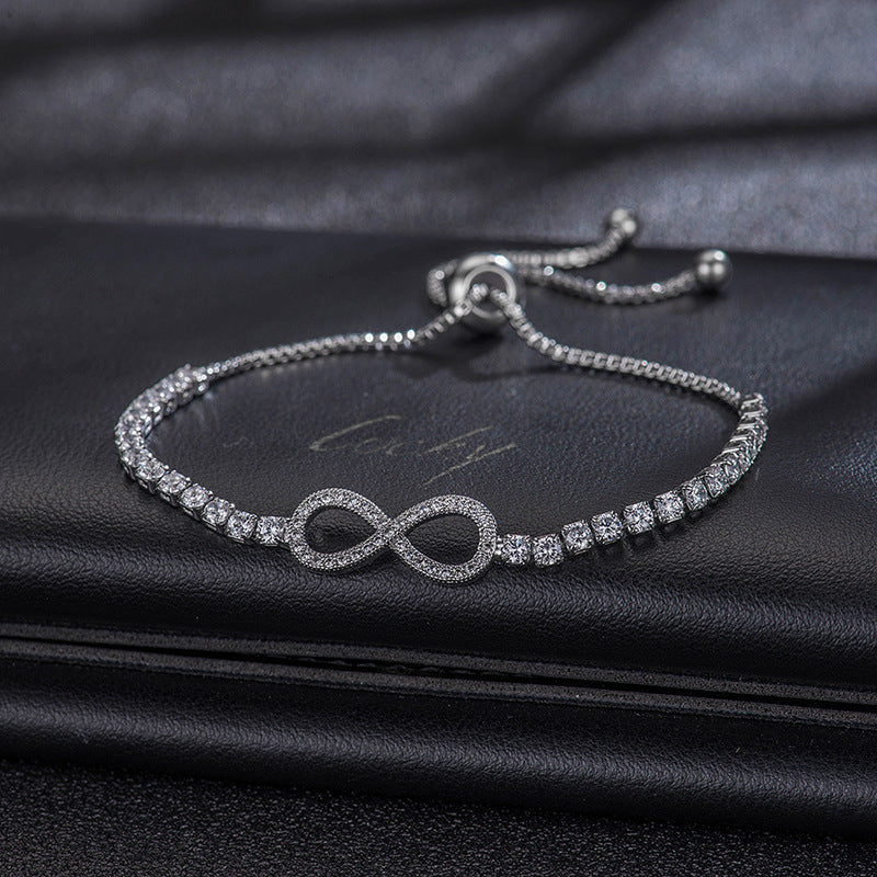 infaches, verstellbares 8-Form-Armband