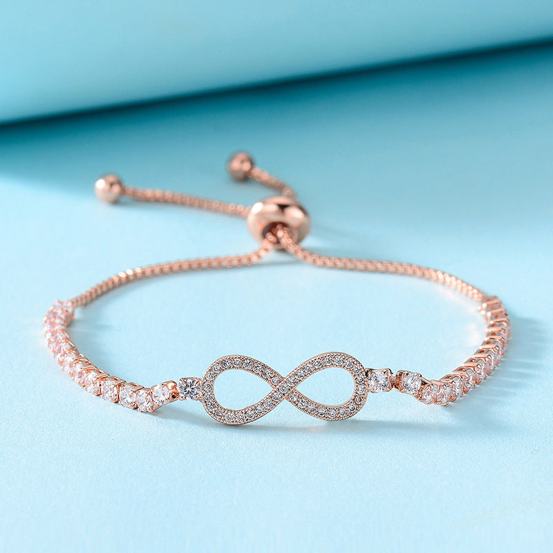 infaches, verstellbares 8-Form-Armband